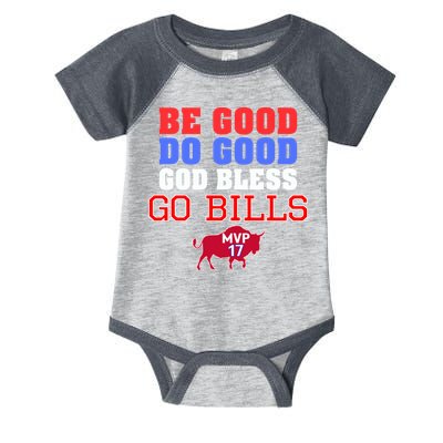 Be Good Do Good God Bless Go B.I.L.L.S Infant Baby Jersey Bodysuit