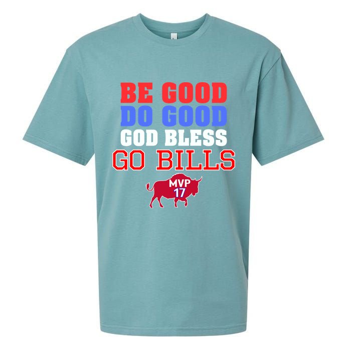 Be Good Do Good God Bless Go B.I.L.L.S Sueded Cloud Jersey T-Shirt