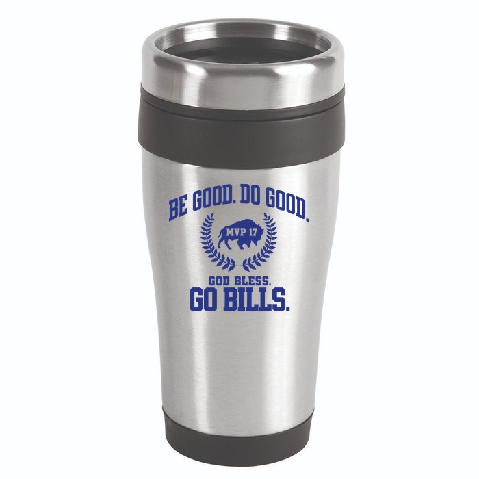 Be Good Do Good God Bless Go B.I.L.L.S 16oz Travel Tumbler