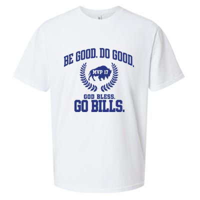 Be Good Do Good God Bless Go B.I.L.L.S Sueded Cloud Jersey T-Shirt