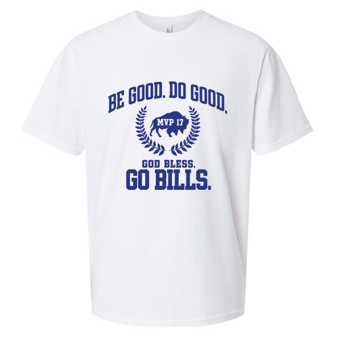 Be Good Do Good God Bless Go B.I.L.L.S Sueded Cloud Jersey T-Shirt