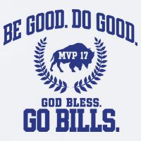 Be Good Do Good God Bless Go B.I.L.L.S Sueded Cloud Jersey T-Shirt