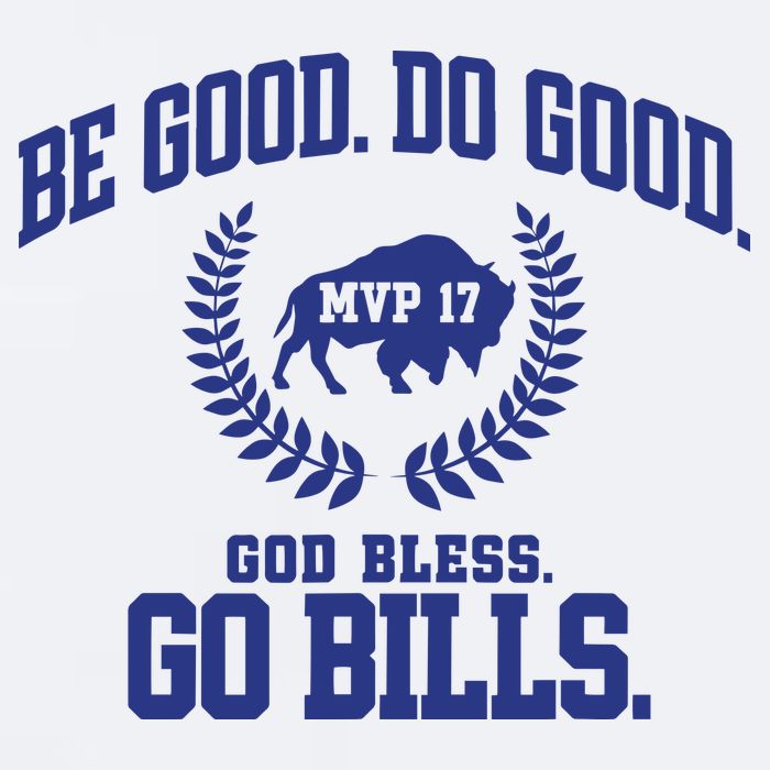Be Good Do Good God Bless Go B.I.L.L.S Sueded Cloud Jersey T-Shirt