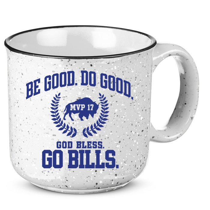 Be Good Do Good God Bless Go B.I.L.L.S 15oz Campfire Ceramic Mug
