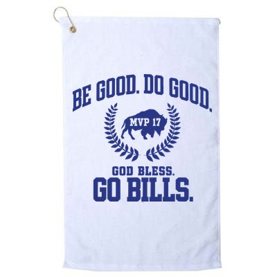 Be Good Do Good God Bless Go B.I.L.L.S Golf Towel