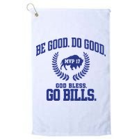 Be Good Do Good God Bless Go B.I.L.L.S Golf Towel