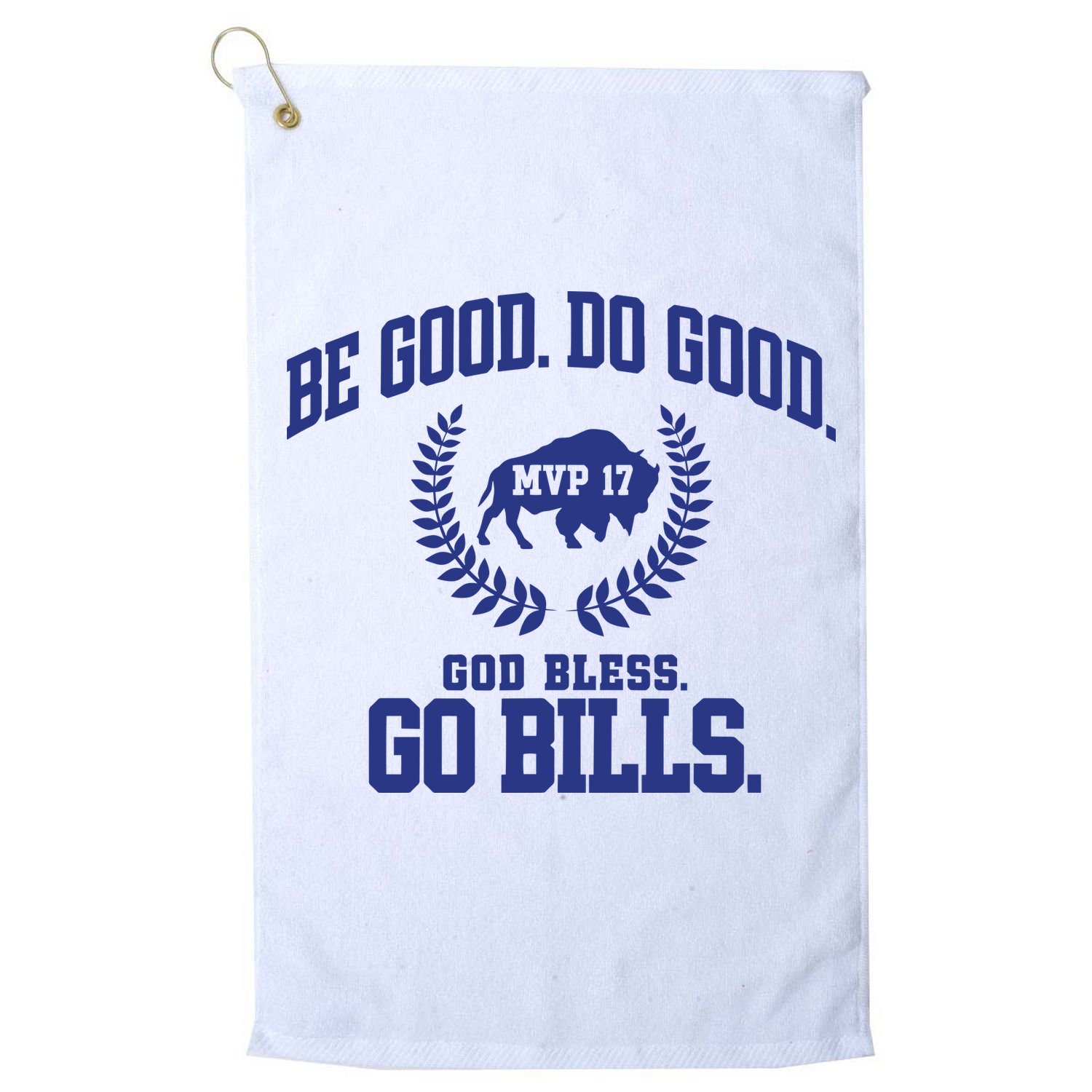Be Good Do Good God Bless Go B.I.L.L.S Golf Towel