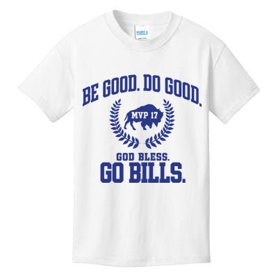 Be Good Do Good God Bless Go B.I.L.L.S Kids T-Shirt