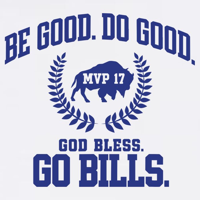 Be Good Do Good God Bless Go B.I.L.L.S Full Zip Hoodie