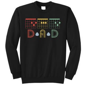 Best Guitar Dad Ever Chords Best Dad Guitar Father's Day Sweatshirt