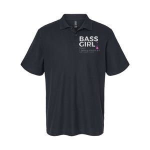 Bass Girl Definition Bass Player For Musicians Softstyle Adult Sport Polo