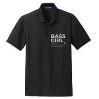 Bass Girl Definition Bass Player For Musicians Dry Zone Grid Polo