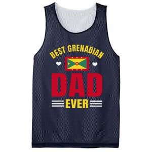 Best Grenadian Dad Ever Grenada FatherS Day Mesh Reversible Basketball Jersey Tank