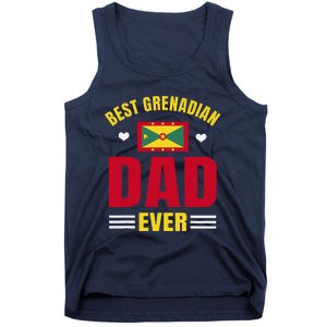 Best Grenadian Dad Ever Grenada FatherS Day Tank Top