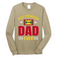 Best Grenadian Dad Ever Grenada FatherS Day Long Sleeve Shirt