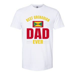 Best Grenadian Dad Ever Grenada FatherS Day Softstyle CVC T-Shirt