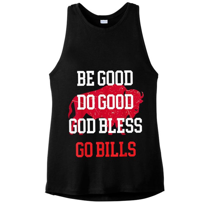 Be Good Do Good Go Bill Ladies PosiCharge Tri-Blend Wicking Tank