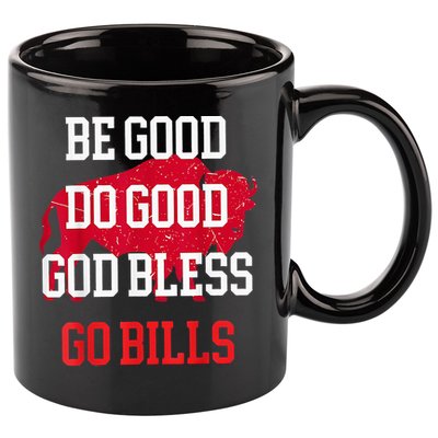 Be Good Do Good Go Bill 11oz C Handle Ceramic Mug