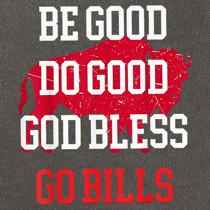 Be Good Do Good Go Bill Cotton Canvas Backpack
