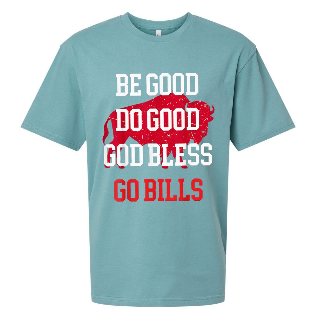 Be Good Do Good Go Bill Sueded Cloud Jersey T-Shirt