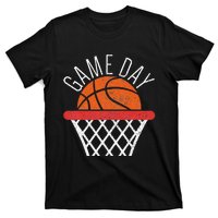 Basketball Game Day Vibes Basketball Mom Life Game Day T-Shirt