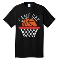 Basketball Game Day Vibes Basketball Mom Life Game Day Tall T-Shirt