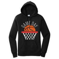 Basketball Game Day Vibes Basketball Mom Life Game Day Women's Pullover Hoodie