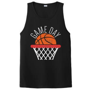 Basketball Game Day Vibes Basketball Mom Life Game Day PosiCharge Competitor Tank