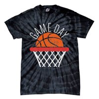 Basketball Game Day Vibes Basketball Mom Life Game Day Tie-Dye T-Shirt