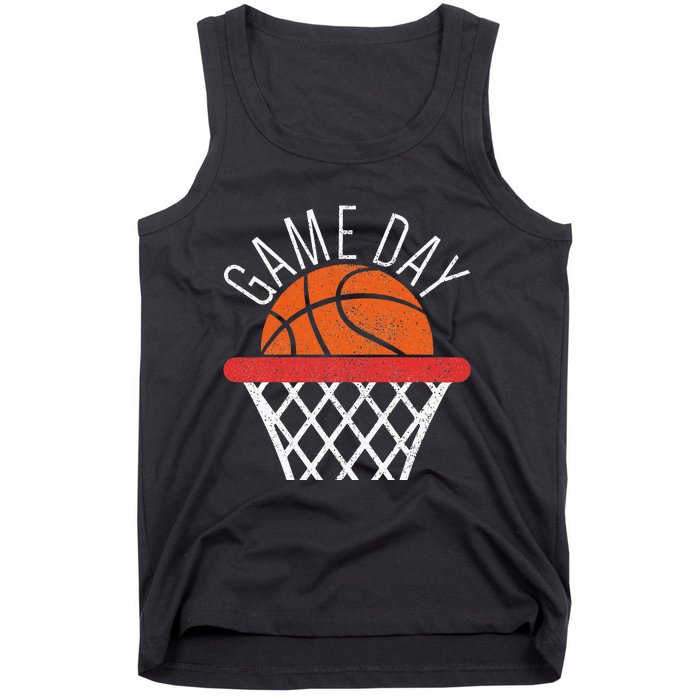 Basketball Game Day Vibes Basketball Mom Life Game Day Tank Top