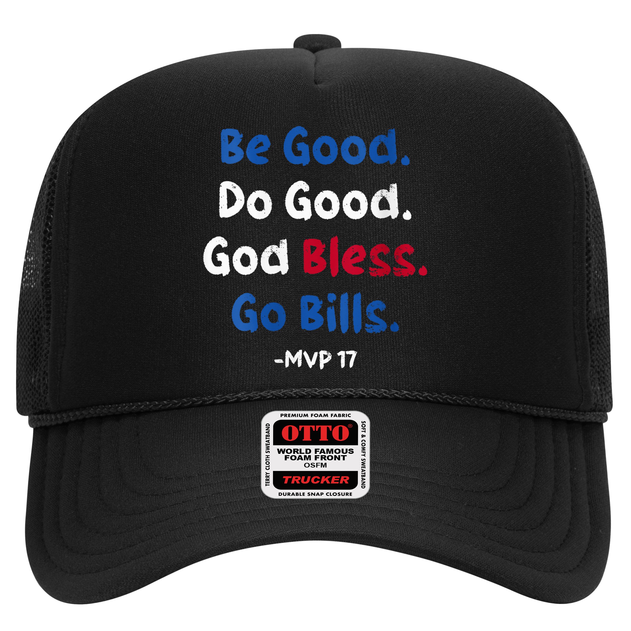 Be Good Do Good God Bless Go Bill Mvp 17 Hat