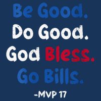 Be Good Do Good God Bless Go Bill Mvp 17 Bucket Hat