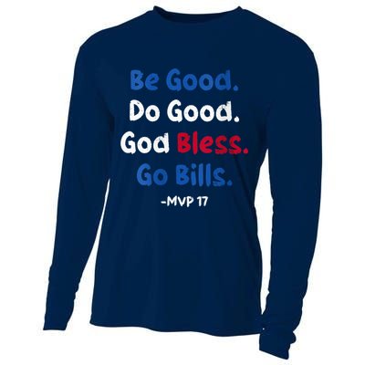 Be Good Do Good God Bless Go Bill Mvp 17 Cooling Performance Long Sleeve Crew