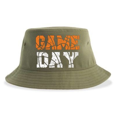 Basketball Game Day For Basketball Fans Funny Gift Sustainable Bucket Hat