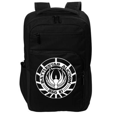 Battlestar Galactica Distressed Badge Impact Tech Backpack