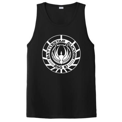 Battlestar Galactica Distressed Badge PosiCharge Competitor Tank