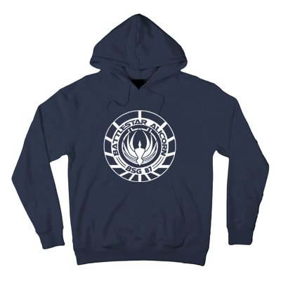 Battlestar Galactica Distressed Badge Hoodie