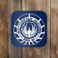 Battlestar Galactica Distressed Badge Coaster