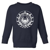 Battlestar Galactica Distressed Badge Toddler Sweatshirt