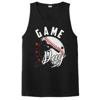 Baseball Game Day Funny Sport Gift PosiCharge Competitor Tank