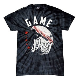 Baseball Game Day Funny Sport Gift Tie-Dye T-Shirt