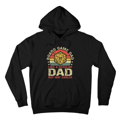 Board Game Dad Funny Board Gamer Hoodie