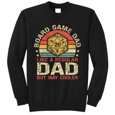 Board Game Dad Funny Board Gamer Sweatshirt