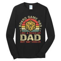 Board Game Dad Funny Board Gamer Tall Long Sleeve T-Shirt