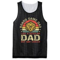 Board Game Dad Funny Board Gamer Mesh Reversible Basketball Jersey Tank