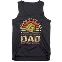 Board Game Dad Funny Board Gamer Tank Top