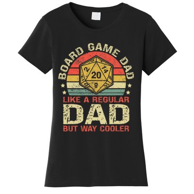 Board Game Dad Funny Board Gamer Women's T-Shirt