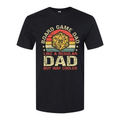 Board Game Dad Funny Board Gamer Softstyle CVC T-Shirt