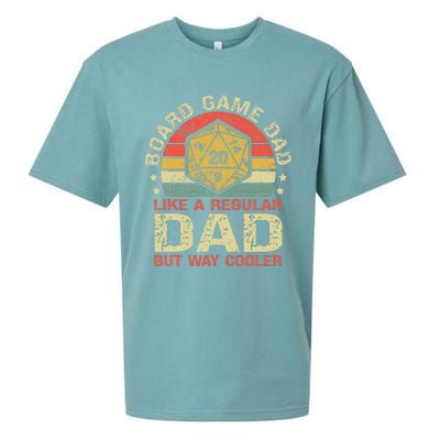 Board Game Dad Funny Board Gamer Sueded Cloud Jersey T-Shirt