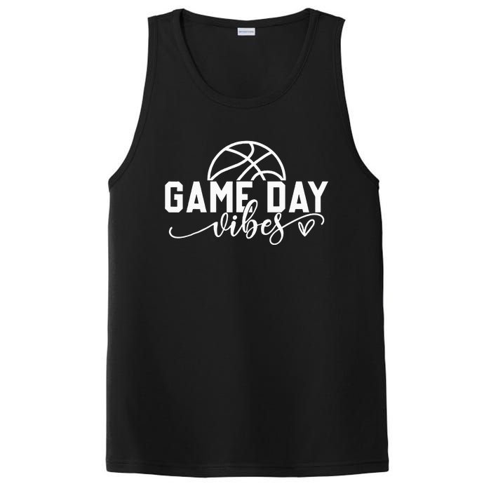 Basketball Game Day Vibes Basketball PosiCharge Competitor Tank